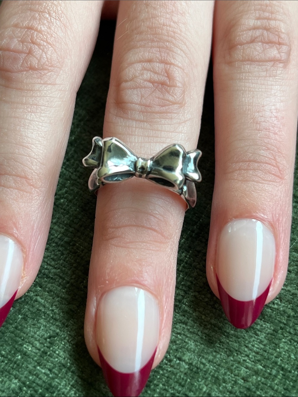 Trollbeads Silver Bow Ring